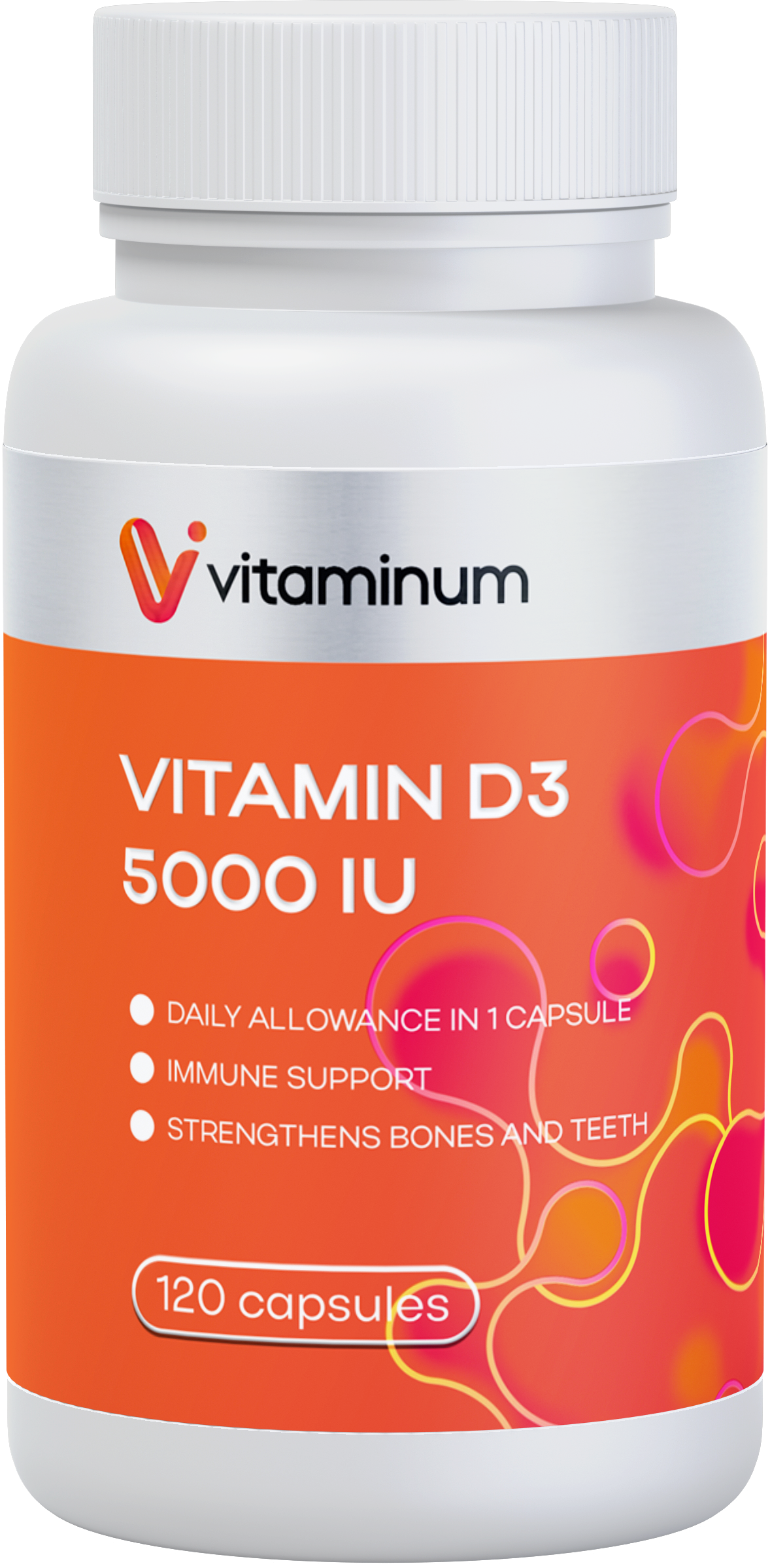  Vitaminum ВИТАМИН Д3 (5000 МЕ) 120 капсул 260 мг  в Гатчине