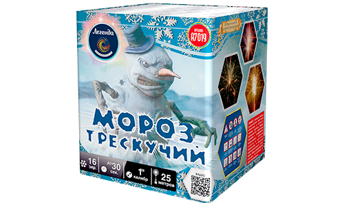  Батарея салютов Мороз трескучий  в Гатчине